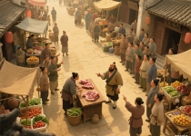 鲁智深大闹桃花庄